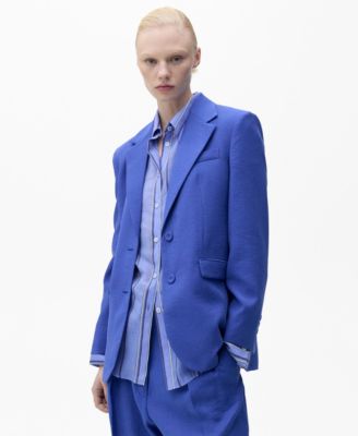 MANGO - Women's Structured Suit Jacket