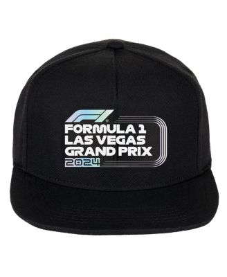 Insomniac - Men's Black Formula 1 2024 Las Vegas Grand Prix Classic Snapback Hat