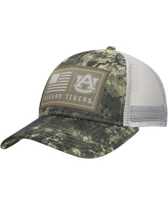 Under Armour - Men's Camo Auburn Tigers Freedom Collection Blitzing Performance Trucker Hat