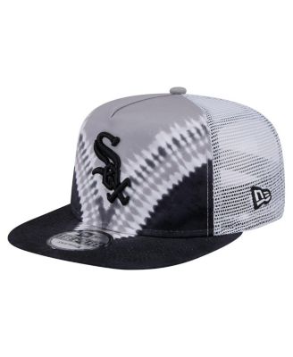 New Era - Men's Chicago White Sox Tie-Dye Golfer Trucker Adjustable Hat