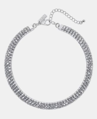 I.N.C. International Concepts - Crystal Multirow Flex Necklace