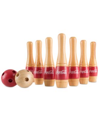 Trademark Global - Coca-Cola 13-Pc. Lawn Bowling Game Set