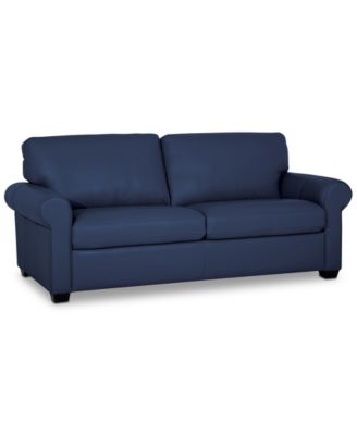 Furniture - Orid 77" Leather Apartment Sofa