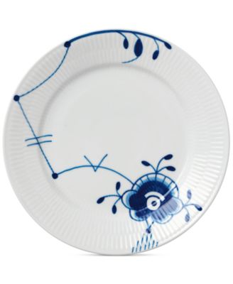 Royal Copenhagen - Blue Fluted Mega Salad Plate #6
