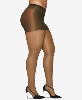 ALLSTAR PRODUCTS GROUP - Hanes Curves Plus Size Silky Sheer Pantyhose